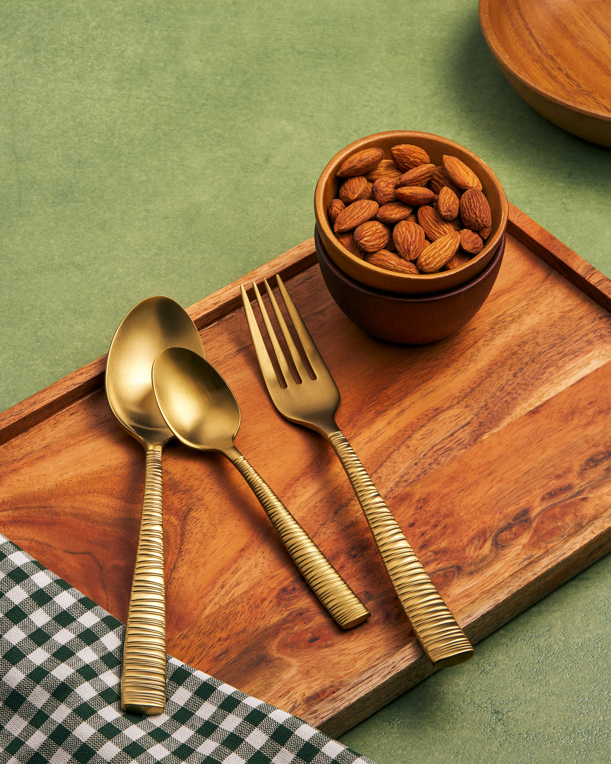 Margaux 18-Piece Gold Cutlery Set