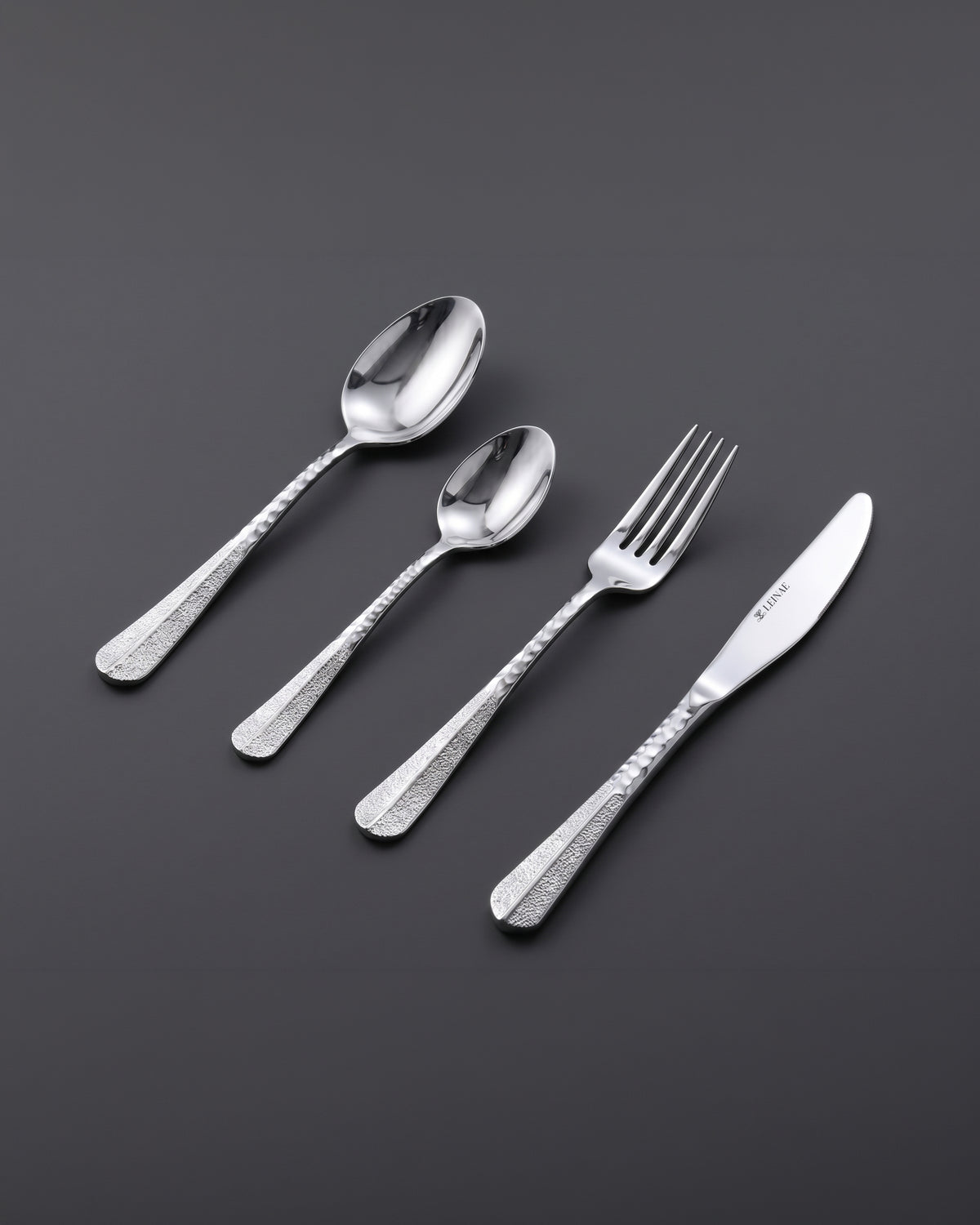 Ombre 4-Piece Silver Cutlery Set