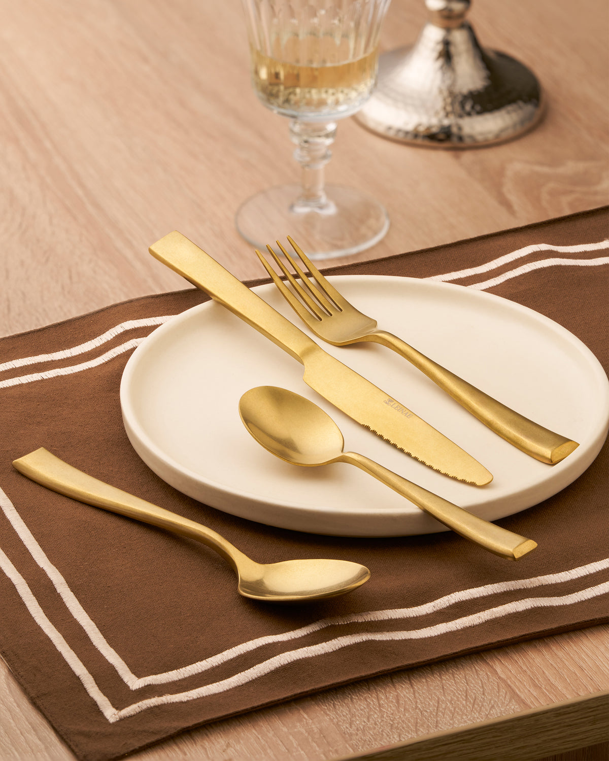 Hartmann 4-Piece Gold Cutlery Set