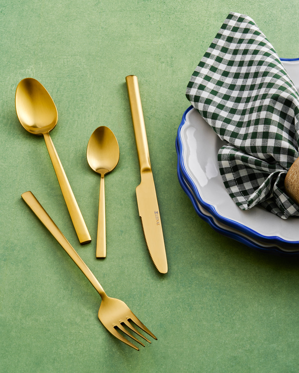 Alina 4-Piece Gold Cutlery Set