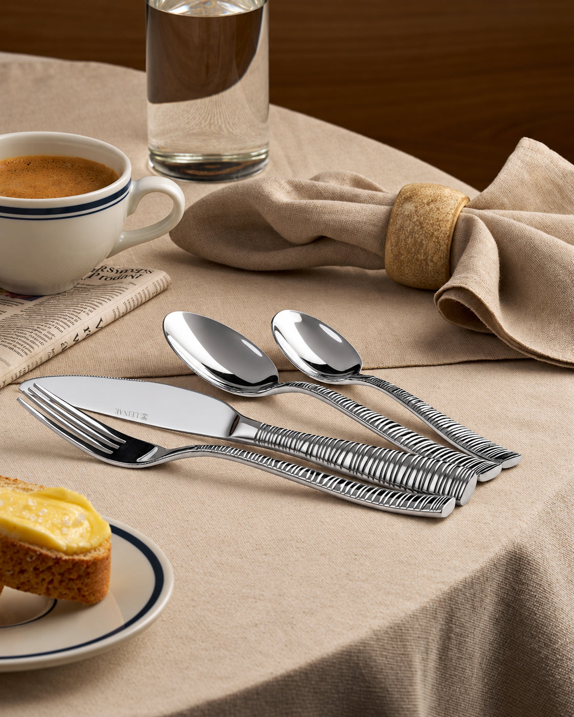 Margaux 4-Piece Silver Cutlery Set