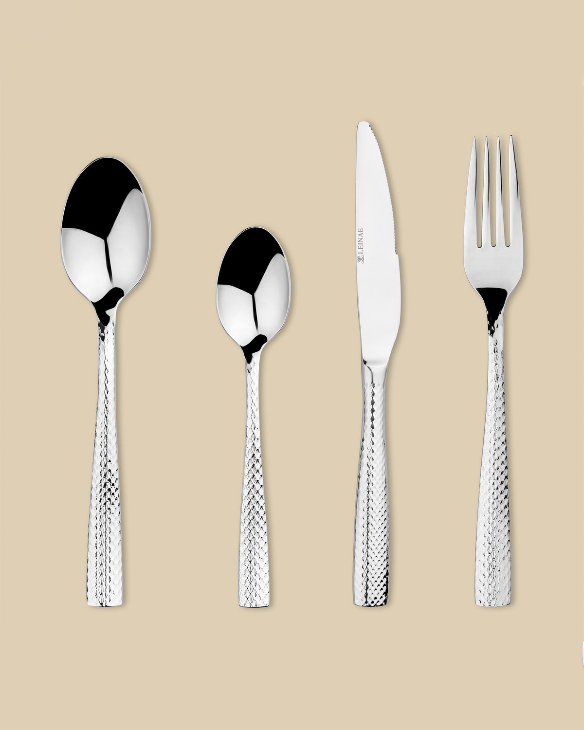 Alison 4-Piece Silver Cutlery Set