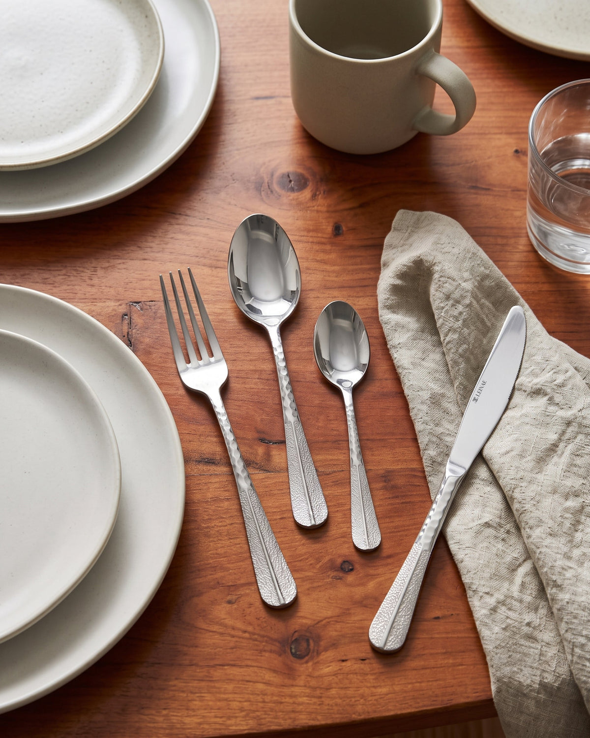 Ombre 4-Piece Silver Cutlery Set